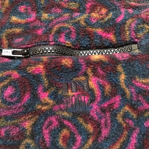 Polartec fleece zip up multicolour vest - Picture 4 of 11